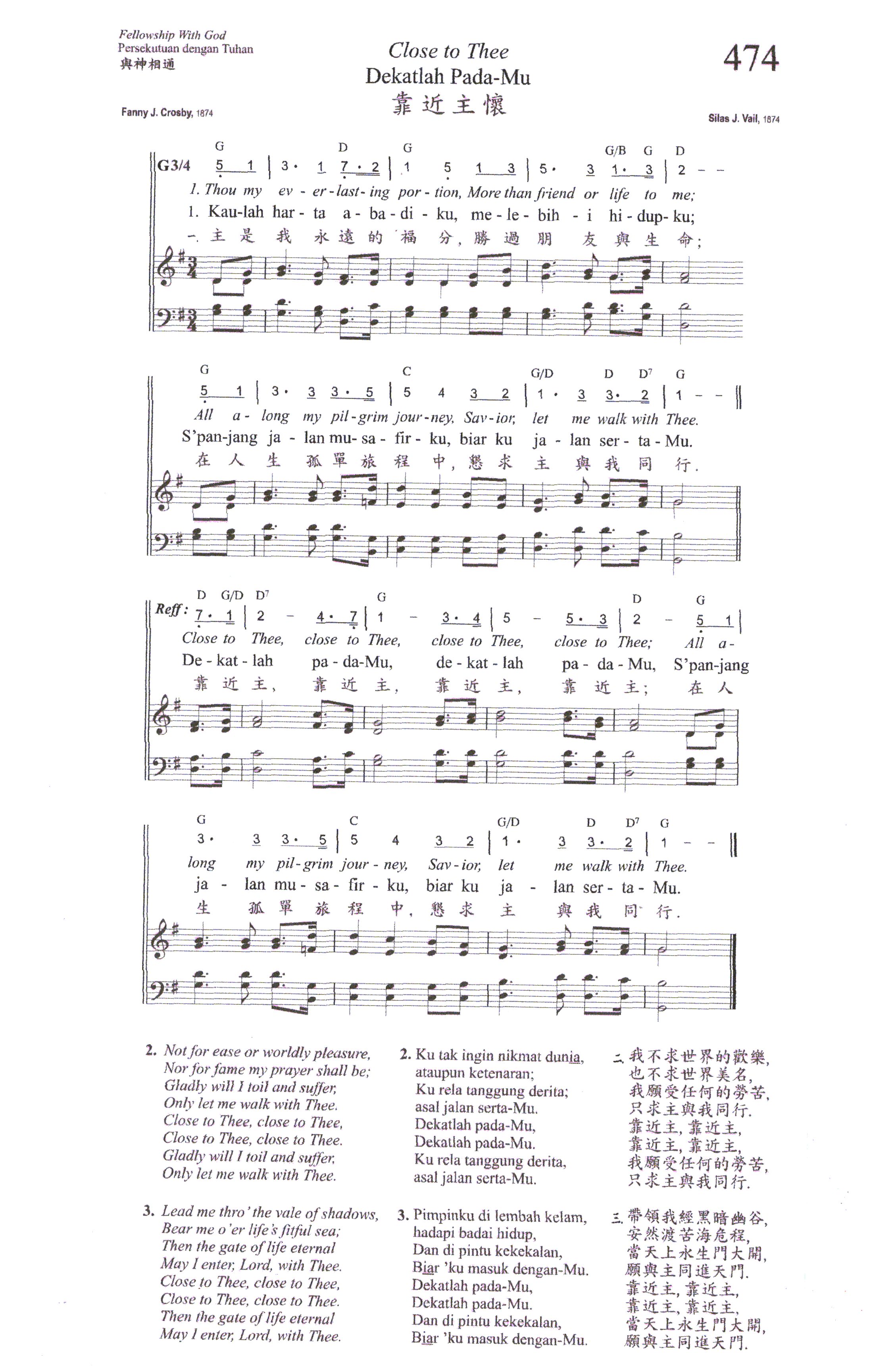 474 Dekatlah Pada-Mu